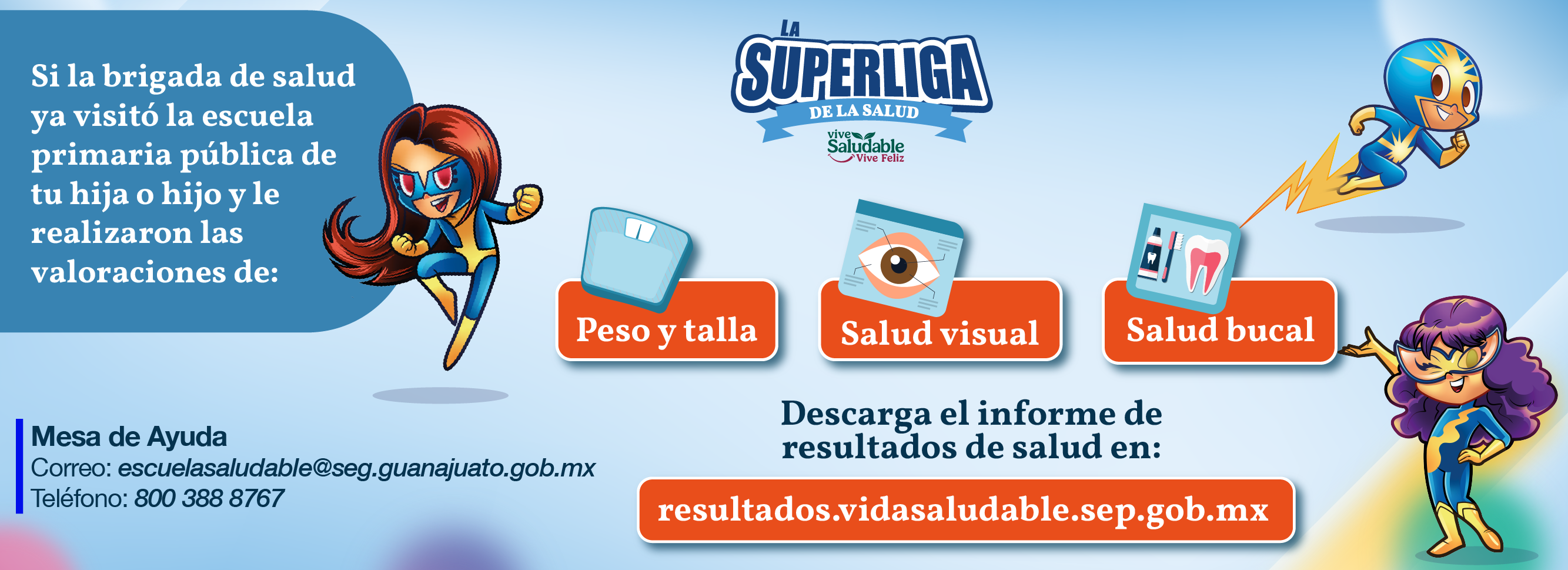 Banner principal de docentes y personal directivo